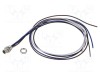 Conector M8 tată 4 pini 48V 4A IP67 cablu 0,5m LUTRONIC