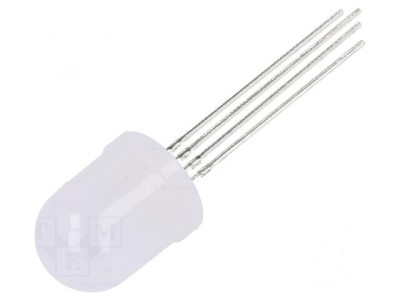 LED RGB 10mm Convex 30&amp;deg; - Temperaturi de Funcționare: -30&amp;deg; p&amp;acirc;nă la 85&amp;deg;C, Nr. Term: 4 foto