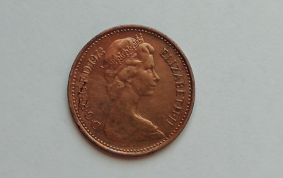 M3 C50 - Moneda foarte veche - Anglia - Half penny - 1973 foto