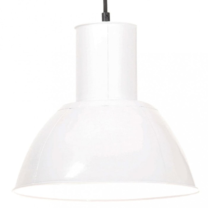 Lampă suspendată, 25 W, alb, rotund, 28,5 cm, E27