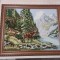 Cerb goblen vechi, decor de perete