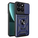 Husa Techsuit CamShield Blue pentru Honor 200 Smart / X7c, Protectie Camera