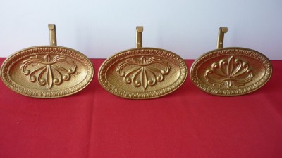 CUIER DIN BRONZ LOT 3 BUC. foto