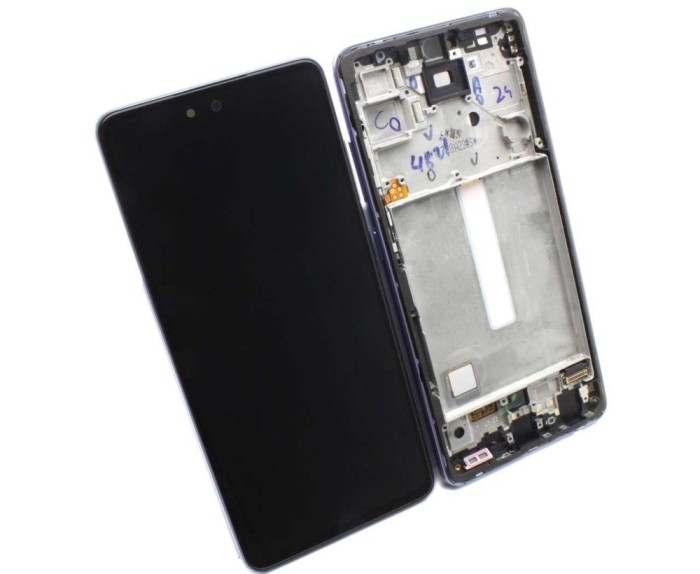 Display Samsung Galaxy A52 2021 A525 4G Display Service Pack cu Rama Violet