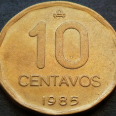 Moneda 10 CENTAVOS - ARGENTINA, anul 1985 A * cod 746