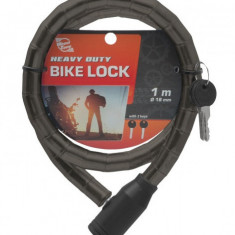 Lant Antifurt Moto / Scuter / Bicicleta Wheel Zone Tip Role Otel 18MM Negru 57078BK