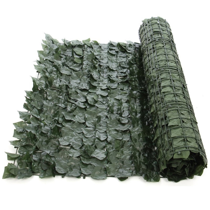 Gard artificial Hedera Basic, 100 x 300 cm, textil peliculizat, Verde