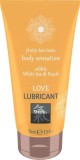 Lubrifiant comestibil cu aroma de ceai alb si piersica Shiatsu 75 ml