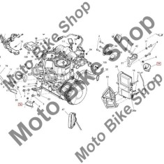 MBS Tampon SX fata/spate suport motor Ski-Doo Summit X 800RETEC XM-163, 2015, Cod Produs: 512060729SK