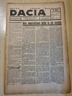 Dacia 21 ianuarie 1942-apelul maresalului antonescu,stiri al 2-lea razboi foto