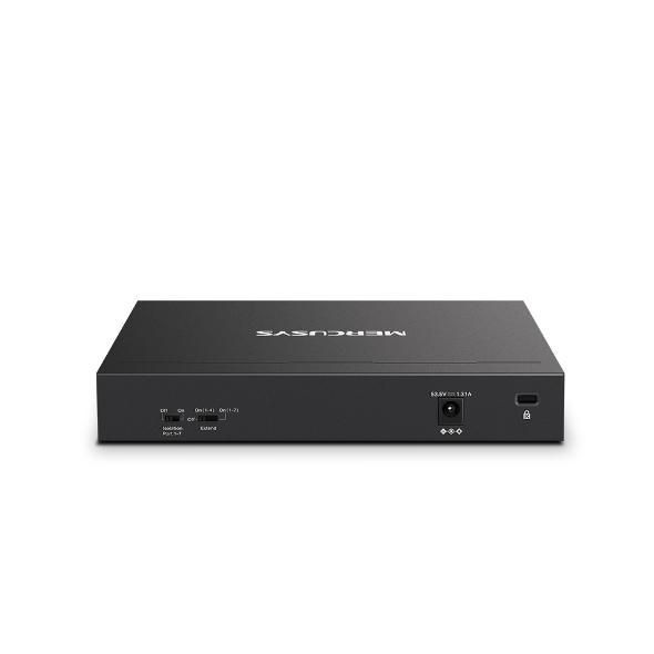 Switch 8 porturi gigabit 7 porturi PoE+ Mercusys - MS108GP SafetyGuard Surveillance