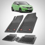 Cumpara ieftin Covorase Skoda Fabia III Compatibile Hatchback 2014-2021 | Black