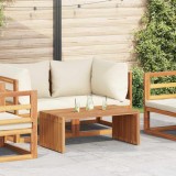 VidaXL Masă laterală pentru grădină Stivuibil Maro 90 x 50 x 36 cm