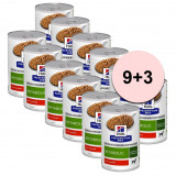 Hill&amp;#039;s Prescription Diet Canine Metabolic Chicken 370 g 9+3 GRATUIT