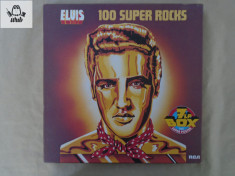 Elvis Presley 100 super rocks box cu 7 LP Germany stare impecabila M! foto