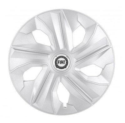 Set 4 Capace Roti Fiat, model Luna Gray, R14 foto