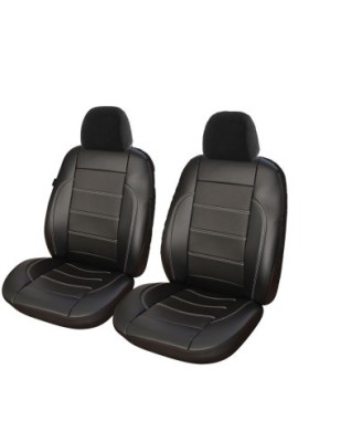 Set huse scaun din piele Exclusive Leather King 2 buc foto