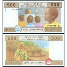 Chad 2002 - 500 francs, necirculata