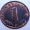 2.717 GERMANIA 1 REICHSPFENNIG 1938 D XF/AUNC