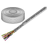 Cablu UNITRONIC&reg; LiYCY 4x2x0.14mm2 PVC Gri 350V