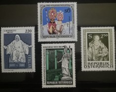 BC406, Austria, lot 4 serii arta, folclor foto