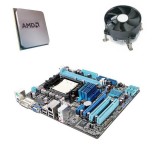 Kit Placa de Baza Asus M4A78LT-M LE, AMD Athlon II X2 255, Cooler