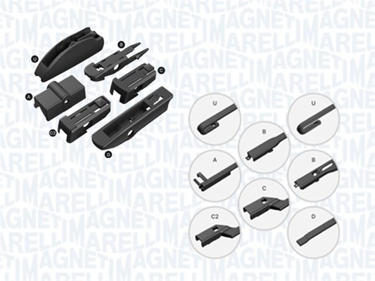 MAGNETI MARELLI 000713617430 lamela stergator