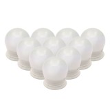 Kit Lumini Oglinda Machiaj LED Hollywood, 10 Becuri, 3 Culori, Intensitate Reglabila, USB