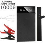 Starter Auto Multifunctional 1000A, Redresor Auto, Jump Starter Booster Portabil, 10000mah De 12V, Robot De Pornire Auto - Negru