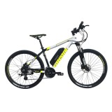 Bicicleta Electrica , Cadru Aluminiu, Baterie Li-Ion 36V / 14 Ah, 250W, Roti 27.5", Hecht Grimis White