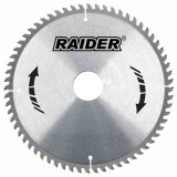 RAIDER Disc fierastrau circular pentru taieri In lemn 165x20mm, 24T, Raider Power Tools