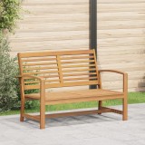 VidaXL Bancă de grădină Maro 110 x 64 x 76.5 cm Lemn masiv de tec