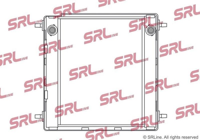 Radiator BMW Seria 5 G30 23, 6 Gt, 7 G11, 8, motor: 2.0 T, 3.0 R6 T, 4.4 V8 T, radiator auxiliar; intrare/iesire conectare rapida; cu rama plastic,