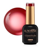 Cumpara ieftin Oja Semipermanenta LUXORISE GlassStyle - Cherry Glaze 10ml
