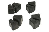 Cumpara ieftin Cauciucuri de antrenare 4buc pentru HONDA CBR, NV, VT 400/500/600 1987-1998