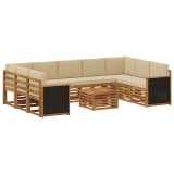 vidaXL Seturi de canapele Lemn Solid de Acacia 3384854