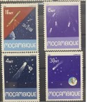 PC426 - Mozambic 1986 Spatiu/ Cometa Halley, serie MNH, 4v