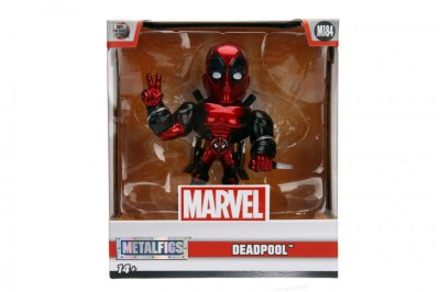 Marvel figurina metalica deadpool 10 cm foto