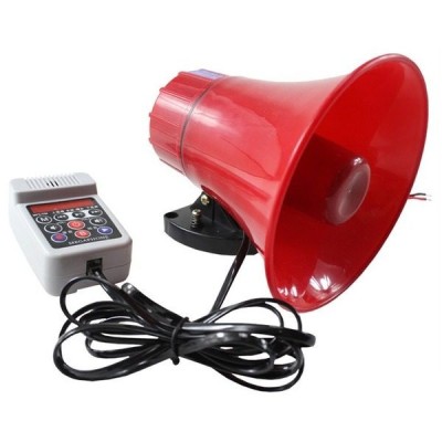 Portavoce auto cu amplificator, putere 25 W, si prindere magnetica, CA-130AM foto