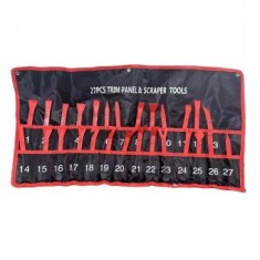 Trusa demontat tapitarie ,ornamente auto ,set 27 piese