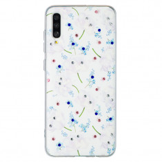 Husa Fashion Samsung Galaxy A70 Flowers foto