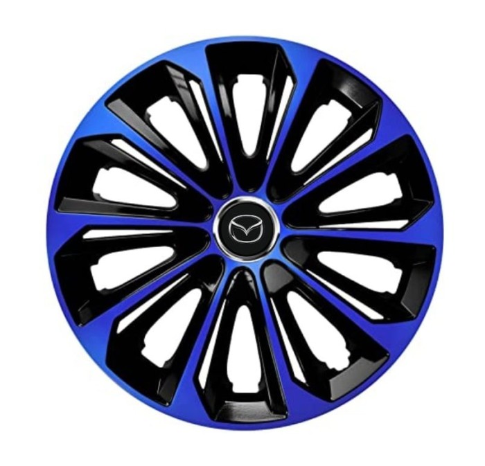 Set 4 capace roti Extra strong blue R16 pentru gama auto Mazda