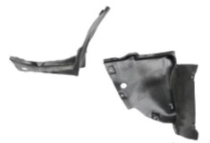 Carenaj roata Mercedes Clasa CLK (C209) 06.2002-2005 partea Dreapta, punte fata partea din Fata 2098840422, 5071FP1T Model Cabrio