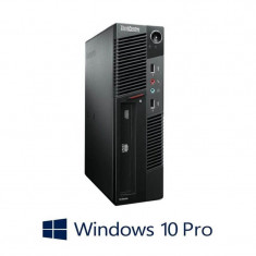 Calculatoare Refurbished Lenovo ThinkCentre M91 USFF, Core i3-2120, Win 10 Pro foto