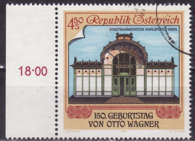 Austria 1991 - Wagner 1v.stampilat,perfecta stare(z) foto