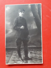 Carte postala veche SOLDAT ? aprox 1930 foto