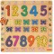 Puzzle din lemn Djeco - Cifre