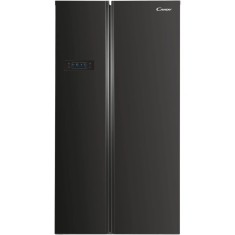 Side by Side Candy CHSBSO 6174B, No Frost, 532 l, Super Freezing, Sky LED, Afisaj digital, Clasa E, H 177 cm, Negru