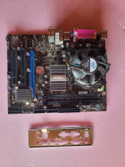 placa de baza pentru PC - cu DDR3 - MSI G41M-P26 si cu procesor INTEL foto