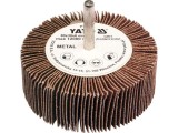 Perie Abraziva Circulara Cu Tija 80X30X6Mm, P120